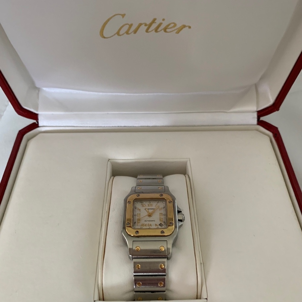 Cartier Women's Watch Santos Galbi - Gold